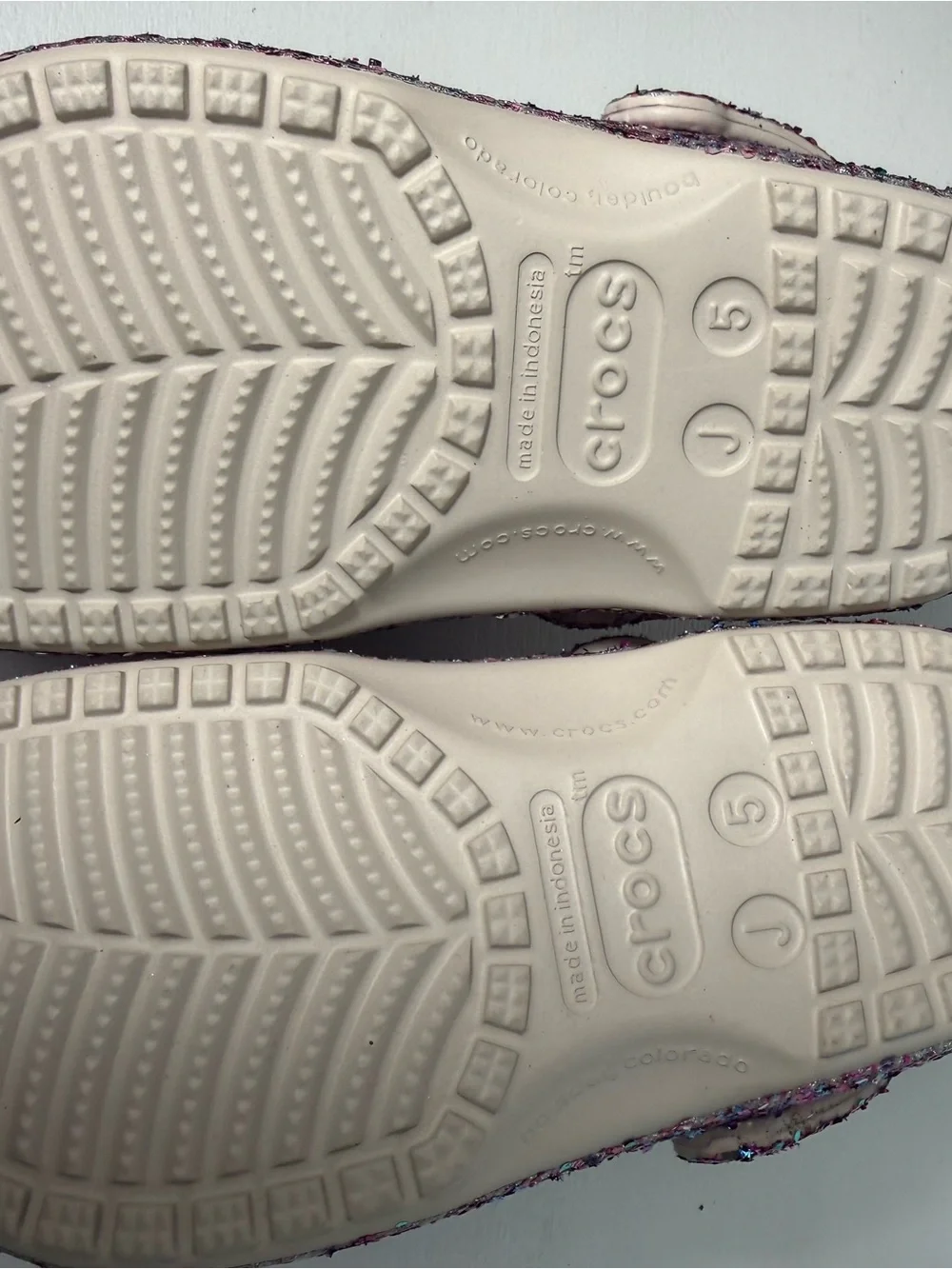 CROCS Kids Dazzle Glitter Clogs